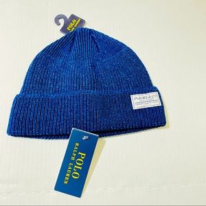 Polo by Ralph Lauren, PoloRL&Co Beanie Blue.